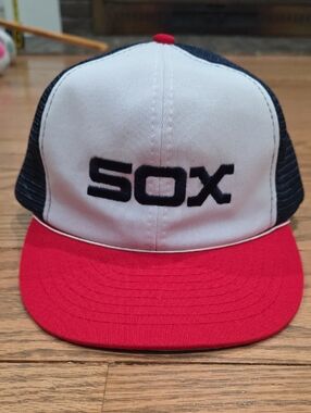 Vintage  1984 Chicago White Sox McDonald's Mesh Trucker Hat